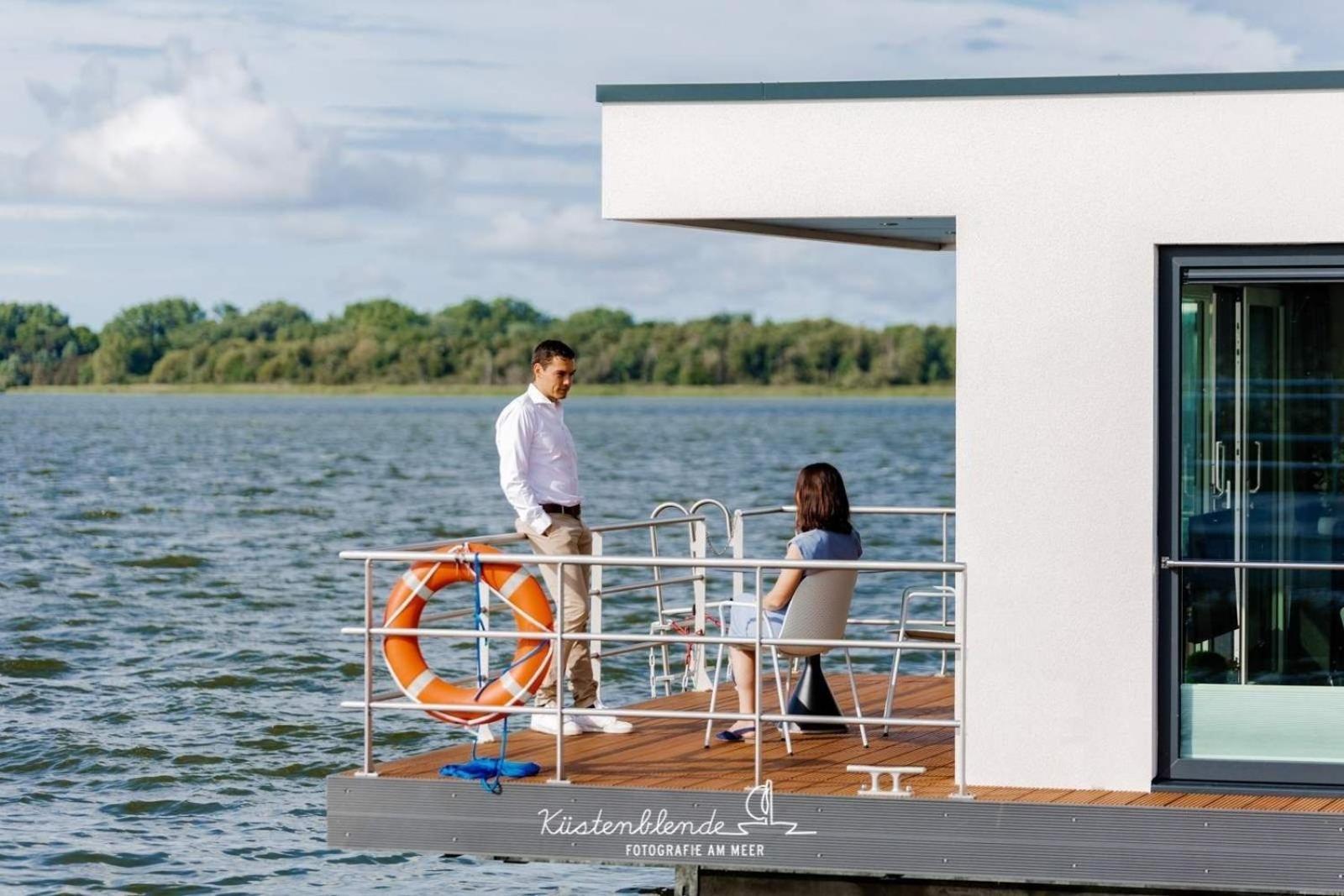 Hotel Hausboot Kranichnest Ribnitz-Damgarten Zewnętrze zdjęcie