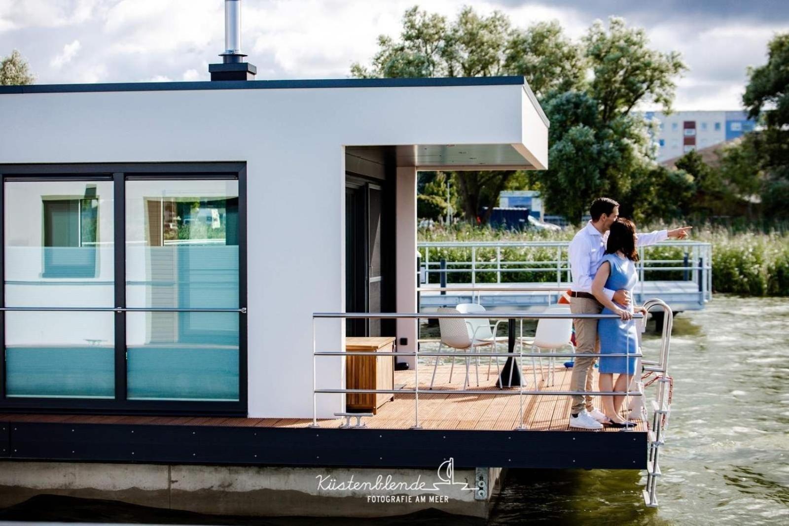 Hotel Hausboot Kranichnest Ribnitz-Damgarten Zewnętrze zdjęcie